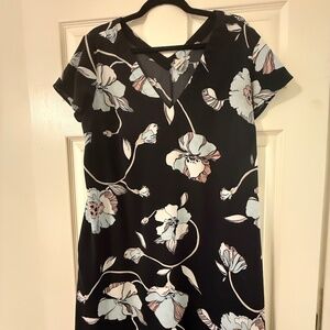 Black Floral Dress